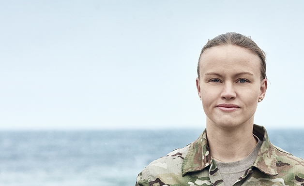 Camilla Taktisk officer i søværnet