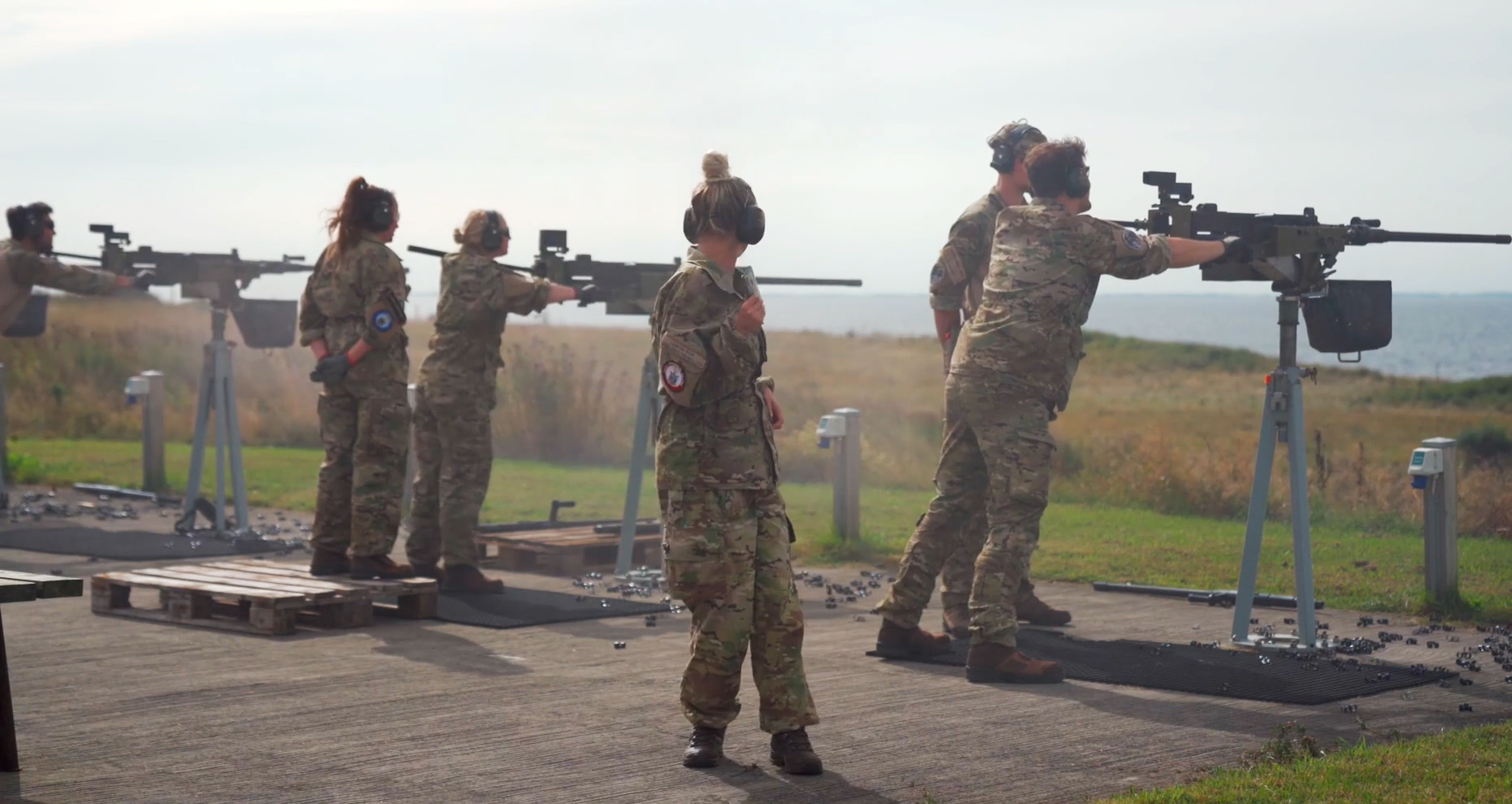 Soldater på skydebane