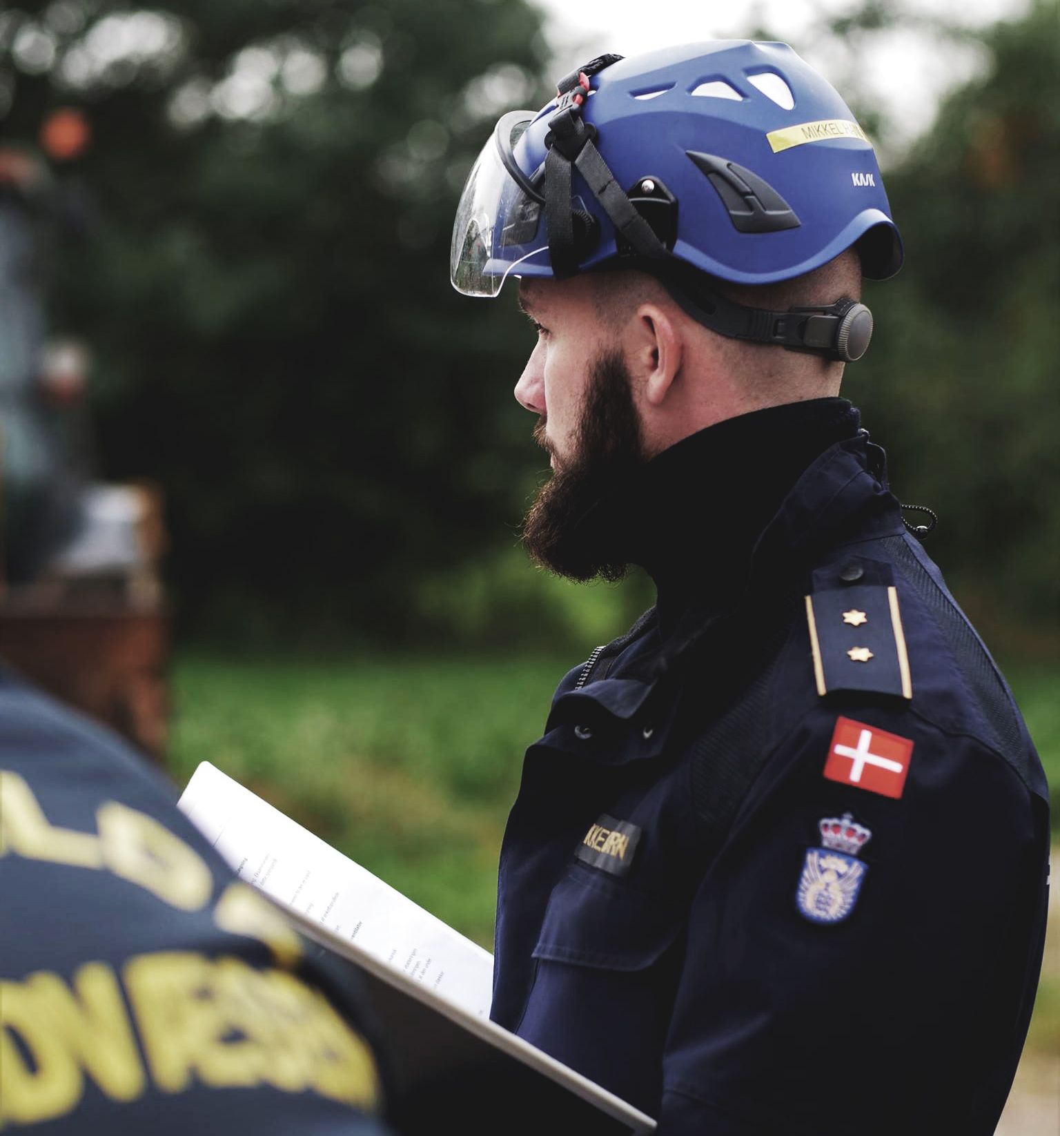 Beredskabet officer
