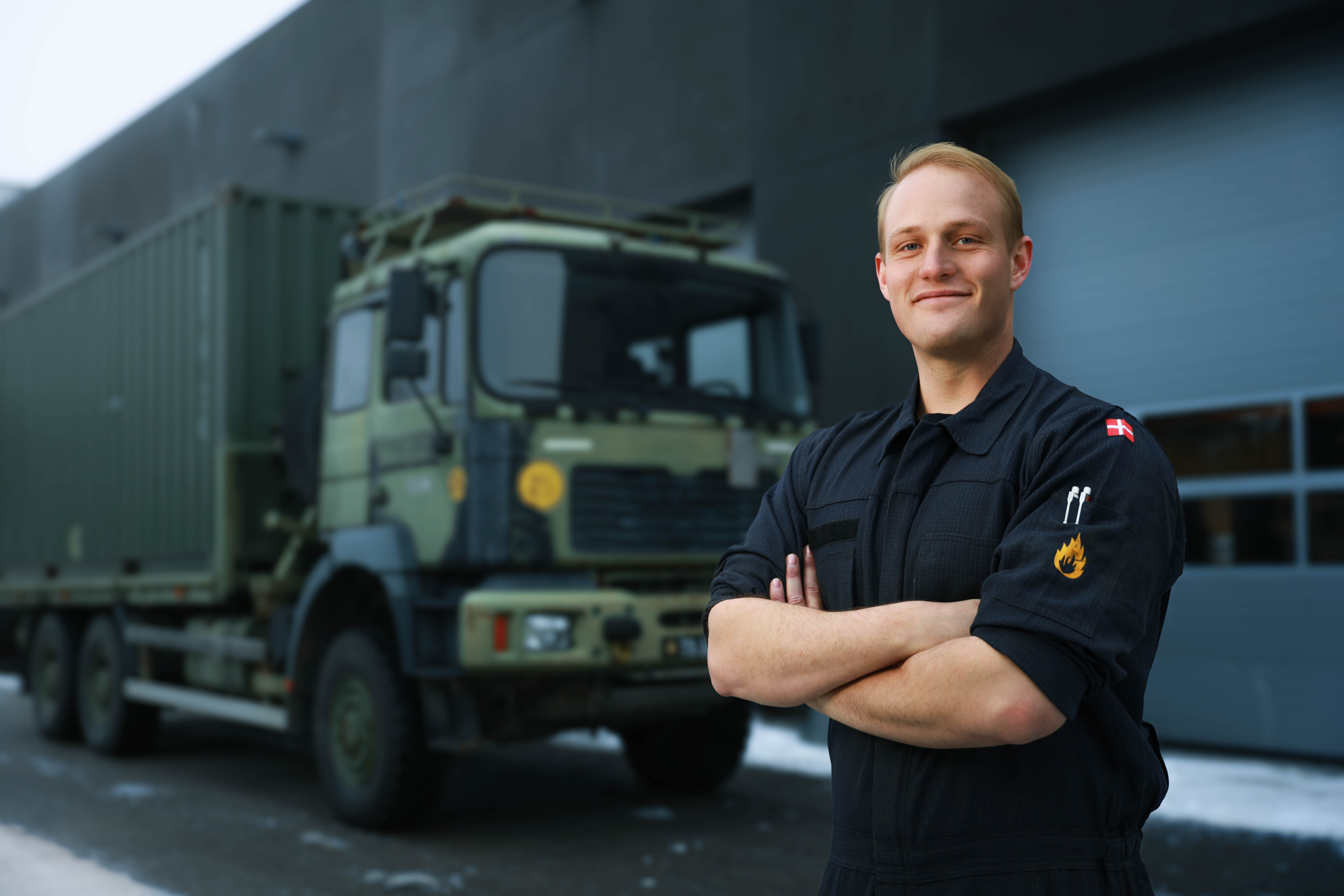 Lastvognsmekaniker Daniel